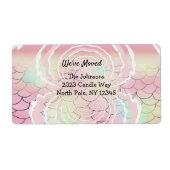 Onder het Zee Nieuw Adres Etiket (Voorkant)