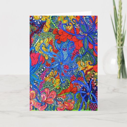 Onder het Zee Notecard Kaart (Voorkant)