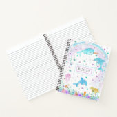 Onder het Zee Notitieboek - Dolfijn, Narwhal (Binnen)