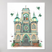 Onder het Zee Nursery Art Poster (Voorkant)