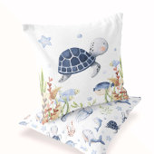 Onder het Zee Nursery Decor, Schildpad Kussen