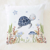 Onder het Zee Nursery Decor, Schildpad Kussen
