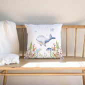 Onder het Zee Nursery Decor, Whale Kussen