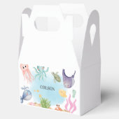 Onder het Zee, oceaandieren, Zee wezens Bedankdoosjes (Geopend)