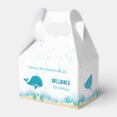 Onder het zee Ocean Animals Bedankdoosjes (Voorkant Zijde)