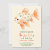 Onder het Zee Ocean Animals Birthday Kaart (Voorkant)