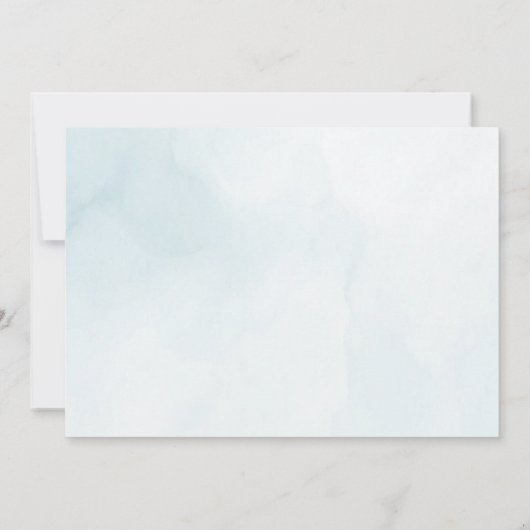 Onder het Zee Ocean Animals Birthday Party Foto Kaart (Achterkant)