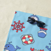 Onder het Zee Ocean Animals Boys Strandlaken (In situ)