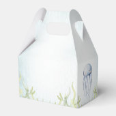 Onder het Zee Ocean Baby shower Bedankdoosjes (Achterkant)