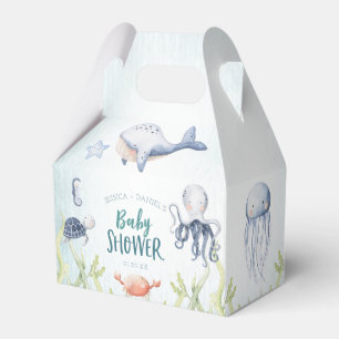 Onder het Zee Ocean Baby shower Bedankdoosjes