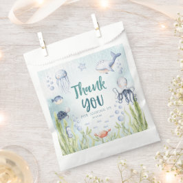 Onder het Zee Ocean Baby shower Bedankzakje
