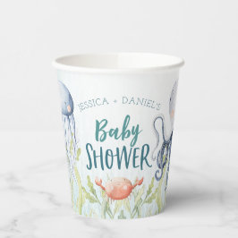 Onder het Zee Ocean Baby shower Papieren Bekers
