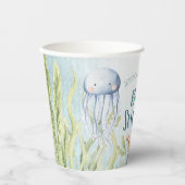 Onder het Zee Ocean Baby shower Papieren Bekers (Voorkant)