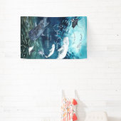 Onder het Zee | Ocean Baby shower Welcome Spandoek (Insitu)