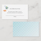 Onder het Zee Ocean Books voor Baby insert kaart (Voorkant / Achterkant)