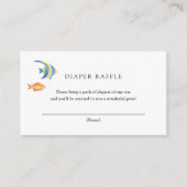 Onder het Zee Ocean Books voor Baby insert kaart (Voorkant)