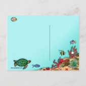 Onder het Zee - Ocean Life Briefkaart (Achterkant)