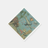 Onder het zee Ocean Marine Animal Party Servet (Hoek)
