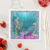 Onder het Zee Ocean Napkins Servet (Insitu)
