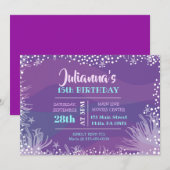 ONDER HET ZEE Ocean Pool Verjaardag Kaart (Voorkant / Achterkant)