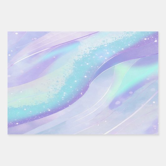 Onder het Zee Ocean Sand Shells ID1143 Inpakpapier Vel (Voorkant)