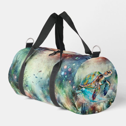 Onder het Zee Ocean Small Duffel Duffle Bag Plunjezak (Linkerhoek)