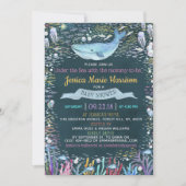 Onder het Zee | Ocean Thed Baby shower Kaart (Voorkant)