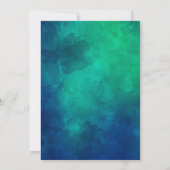 Onder het Zee | Ocean Thed Baby shower Kaart (Achterkant)