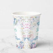 Onder het Zee | Ocean Thed Baby shower Papieren Bekers (Rechts)