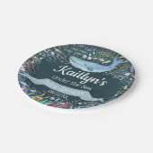 Onder het Zee | Ocean Thed Baby shower Papieren Bordje (Gekanteld)
