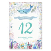 Onder het Zee Ocean Theme Party Kaart (Achterkant)