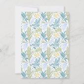 Onder het Zee Ocean Waves Seahorse Twins Boys Kaart (Achterkant)