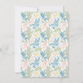 Onder het Zee Ocean Waves Seahorse Twins Jongen Me Kaart (Achterkant)