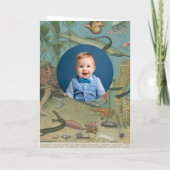 Onder het Zee Ocean Zee Animal retro Birthday (Achterkant)