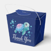 Onder het Zee Ocean Zee Creatures Bedankdoosjes (Achterkant)