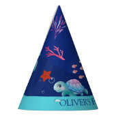 Onder het Zee Ocean Zee Creatures Feesthoedjes (Links)