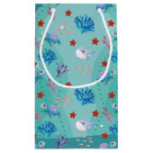 Onder het Zee Ocean Zee Creatures Klein Cadeauzakje (Achterkant)