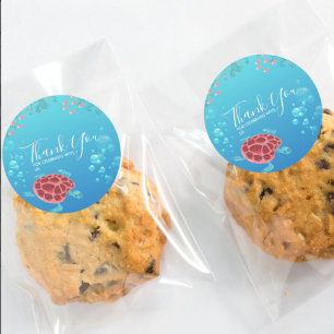 Onder het Zee Ocean Zee Creatures Ronde Sticker