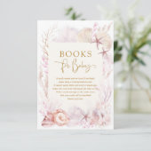 Onder het Zee Ocean Zeemeermin Boeken voor Baby Me Informatiekaartje (Staand voorkant)