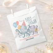 Onder het Zee Octopus Baby shower dank u wel Bedankzakje (Geknipt)