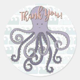 Onder het zee Octopus Stickers