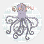 Onder het zee Octopus Stickers (Voorkant)