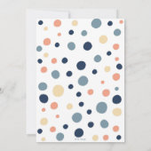 Onder het Zee Octopus Waterverf Birthday Party Kaart (Achterkant)