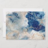 Onder het Zee 'Oh Baby' Foto Baby shower Kaart (Achterkant)