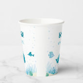 Onder het Zee Oneder het zee Ocean Animals Papieren Bekers (Links)