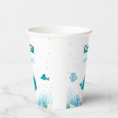 Onder het Zee Oneder het zee Ocean Animals Papieren Bekers (Rechts)