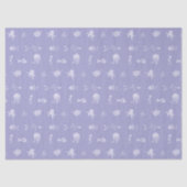 Onder het Zee Paarse schepselen Tissuepapier (Voorkant)