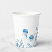 Onder het Zee Paper Cups Papieren Bekers (Achterkant)