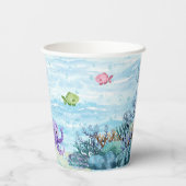 Onder het Zee Paper Party Cups Papieren Bekers (Achterkant)