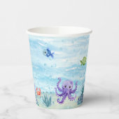 Onder het Zee Paper Party Cups Papieren Bekers (Links)